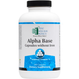 Alpha Base Capsules without Iron 240