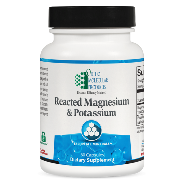 reacted magnesium & potassium